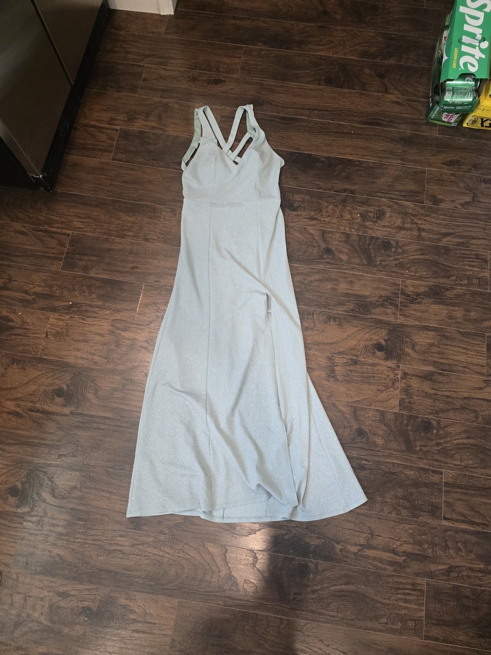 Speechless | Blue Sparkly Formal Dress Size 15